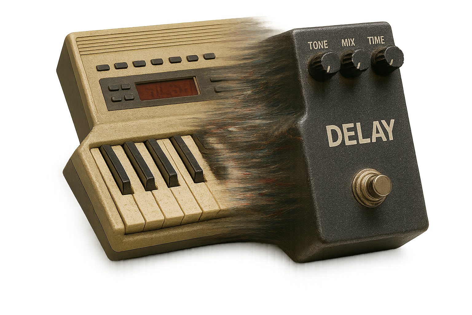 Pedal Synth Hybrid